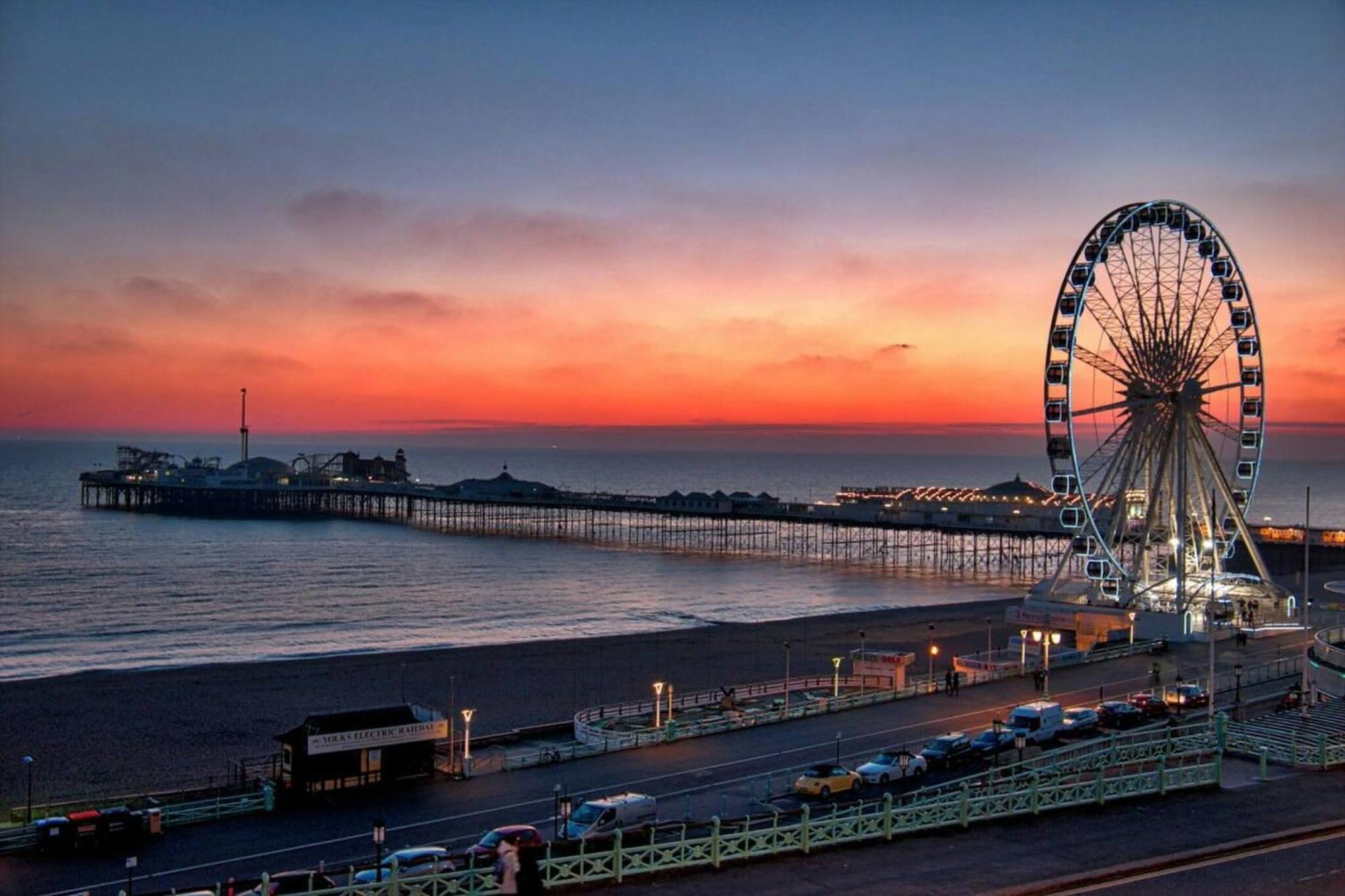 Seaview Regency Apartment With Private Parking Hove Exteriér fotografie