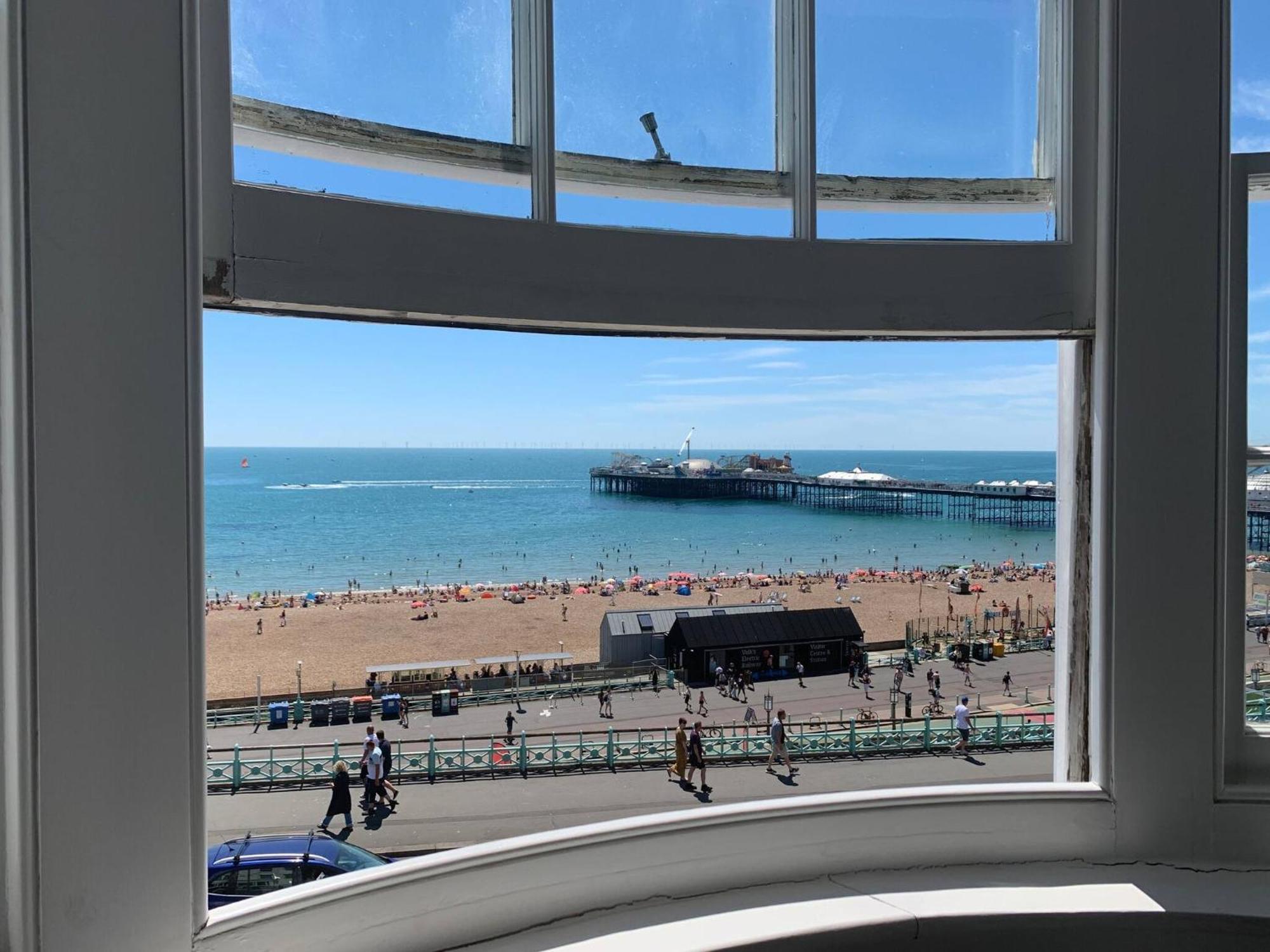Seaview Regency Apartment With Private Parking Hove Exteriér fotografie