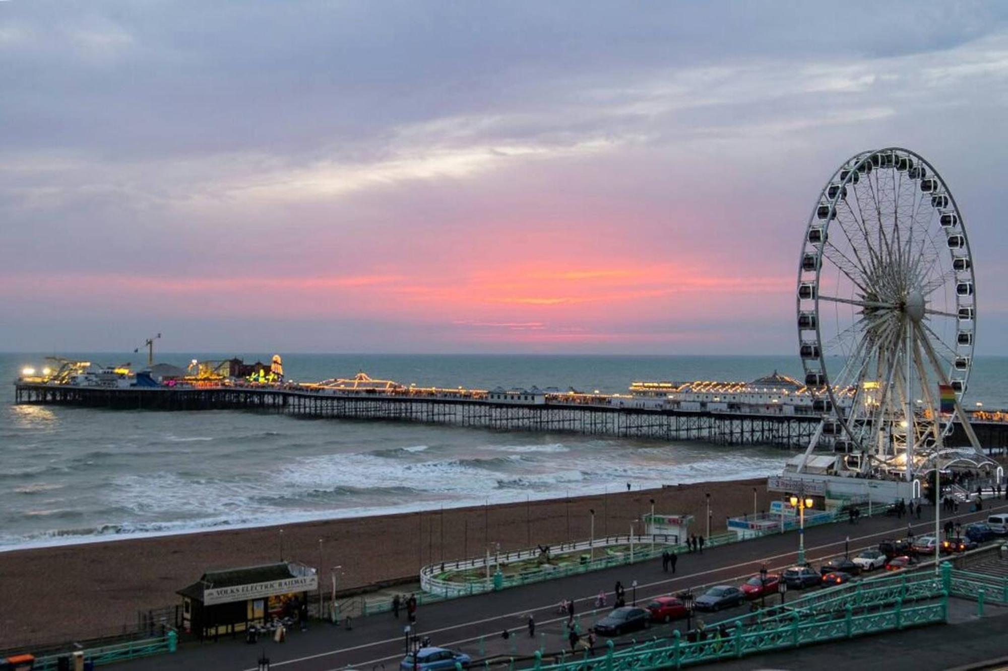 Seaview Regency Apartment With Private Parking Hove Exteriér fotografie